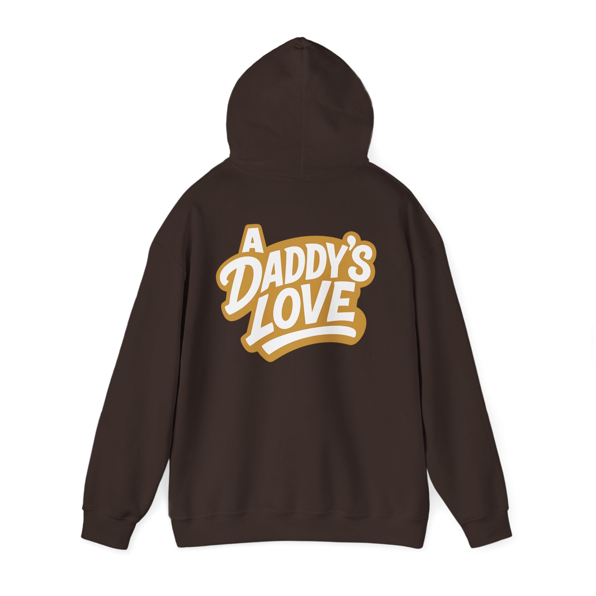 Daddy’s Love Hoodie — Retro Script Father Appreciation Sweatshirt