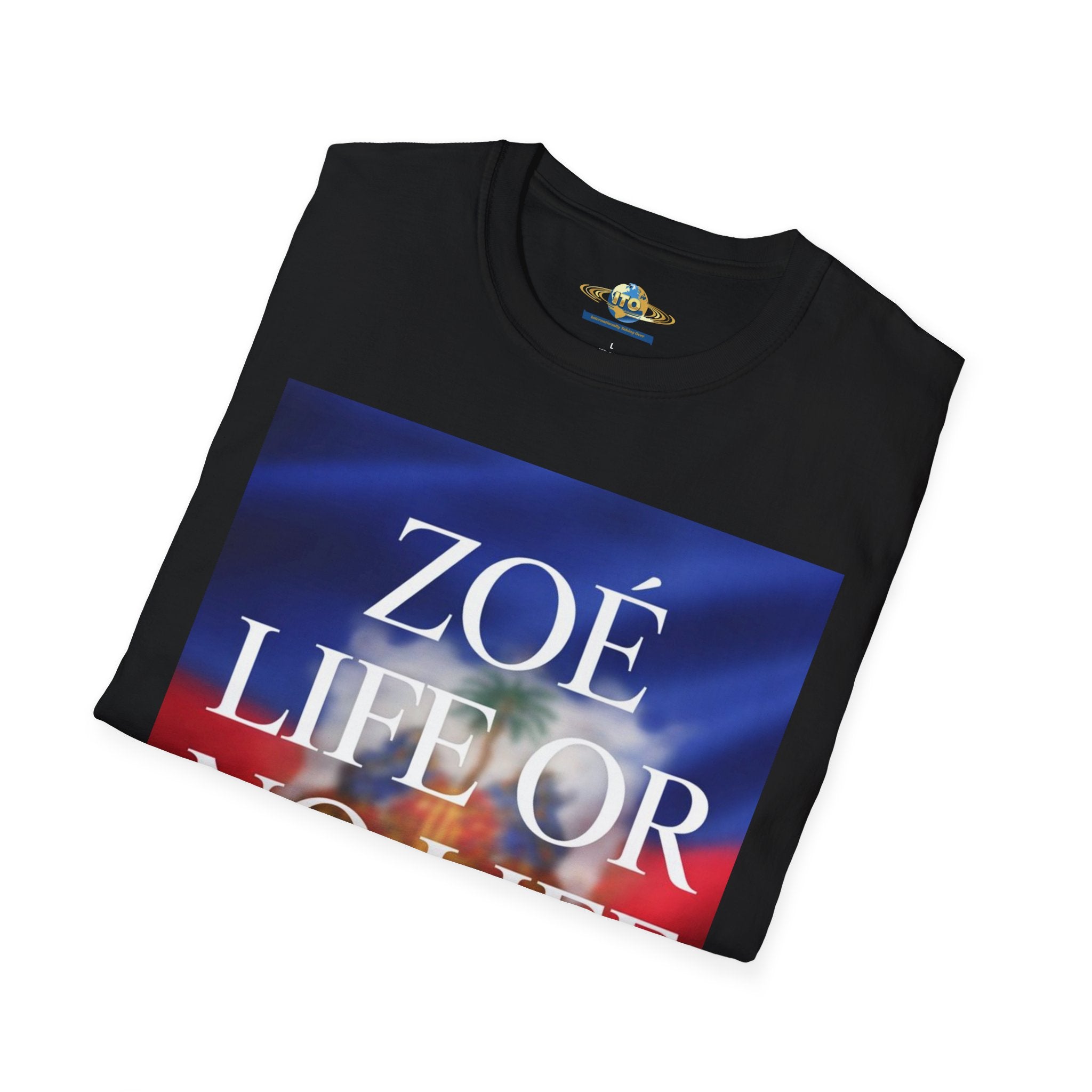 ZOE Life or No Life T‑Shirt — Bold Patriotic Graphic Tee
