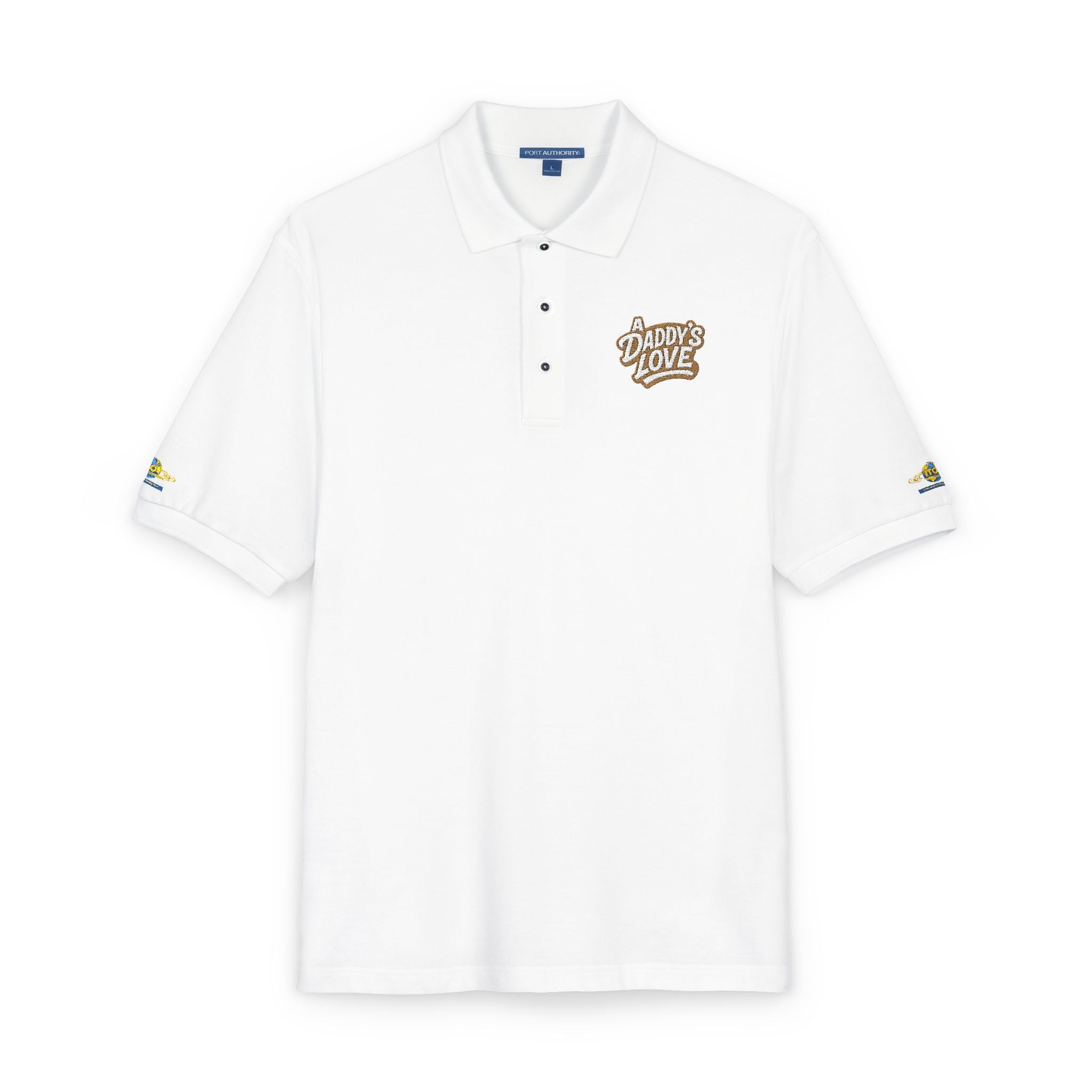 Embroidered "Praise the Lord" Polo Shirt