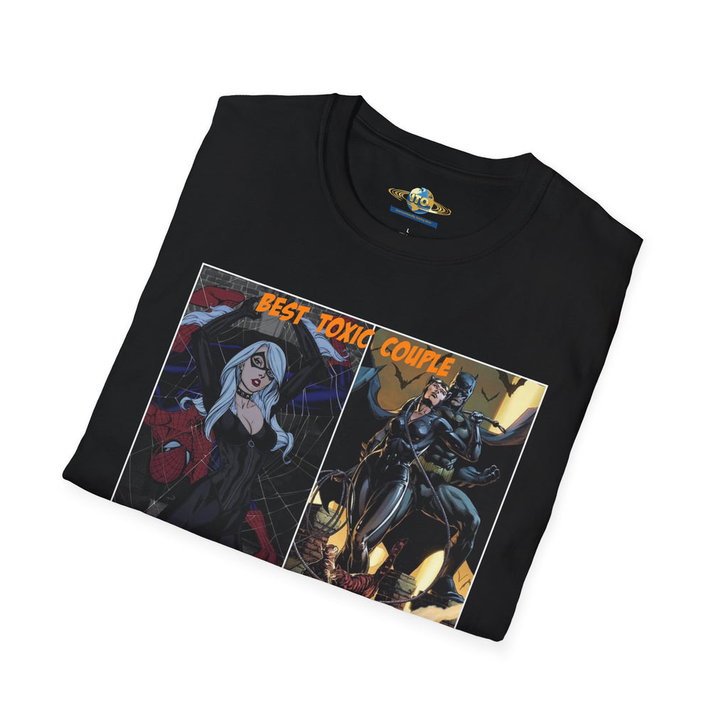 Spider-Verse Comic Art T-Shirt — 'Best-Toxic Covers' Graphic Tee
