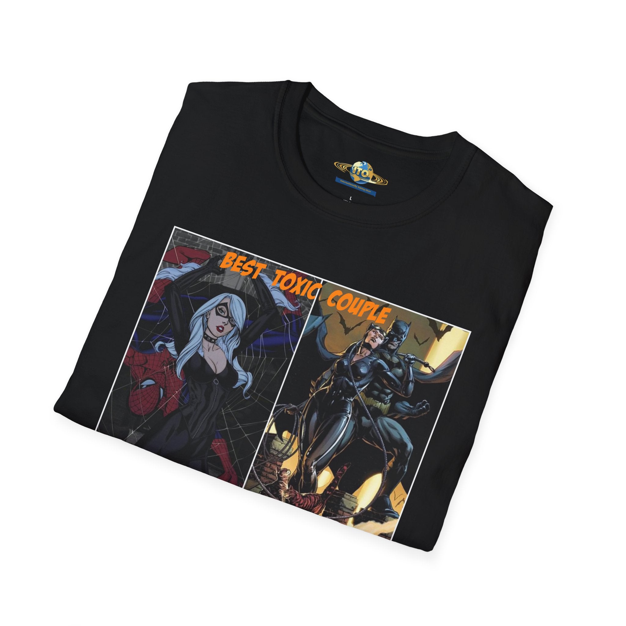 Spider-Verse Comic Art T-Shirt — 'Best-Toxic Covers' Graphic Tee