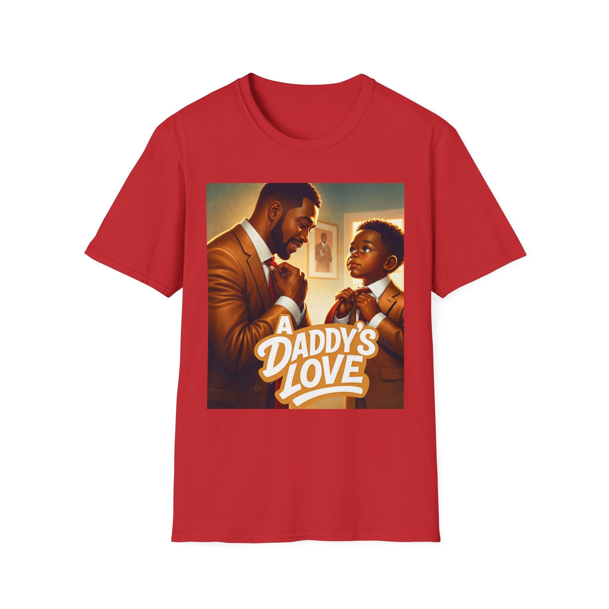 T-Shirt — "Daddy's Love" Father & Son Graphic Tee