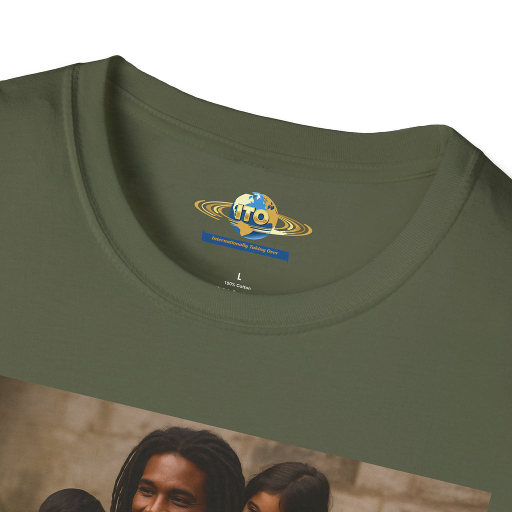 T-Shirt — Inspirational Jesus with Children Graphic Tee