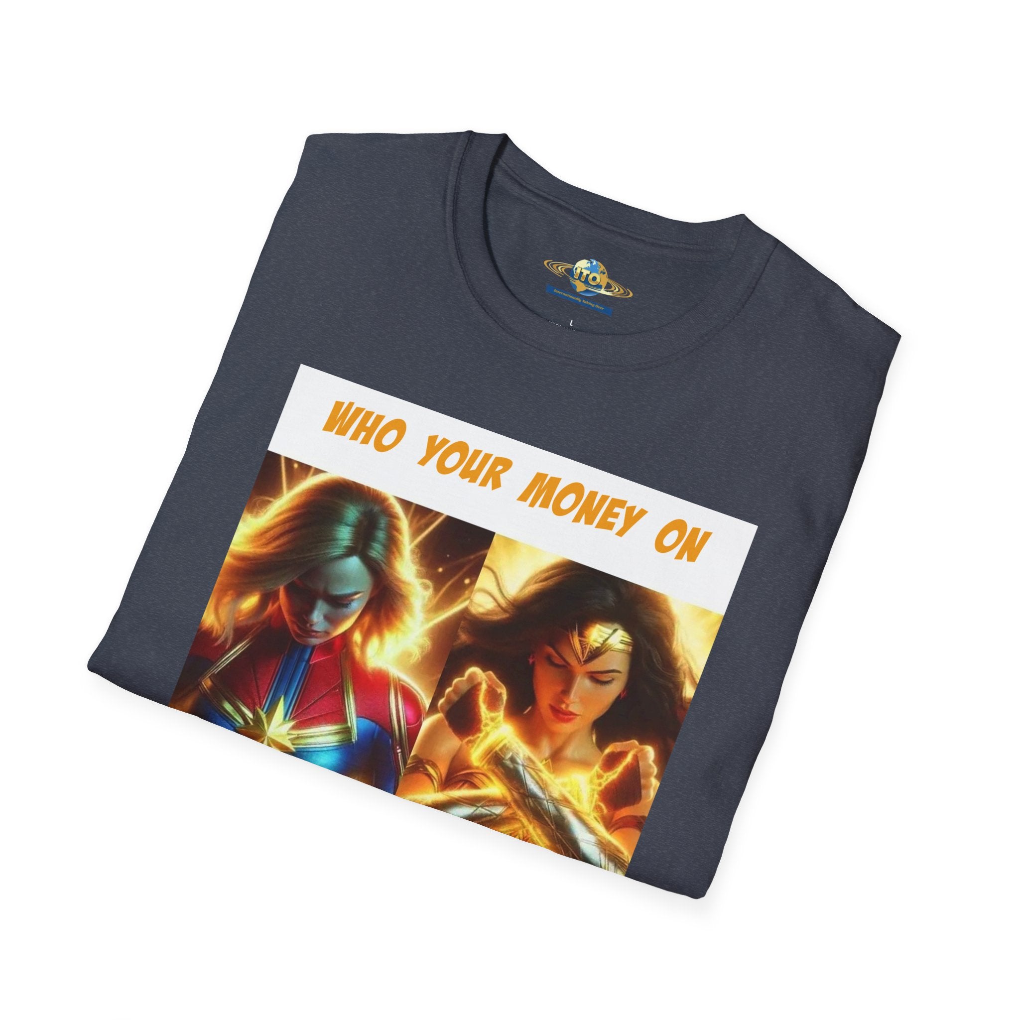 Goddess vs Alien Unisex Softstyle T-Shirt