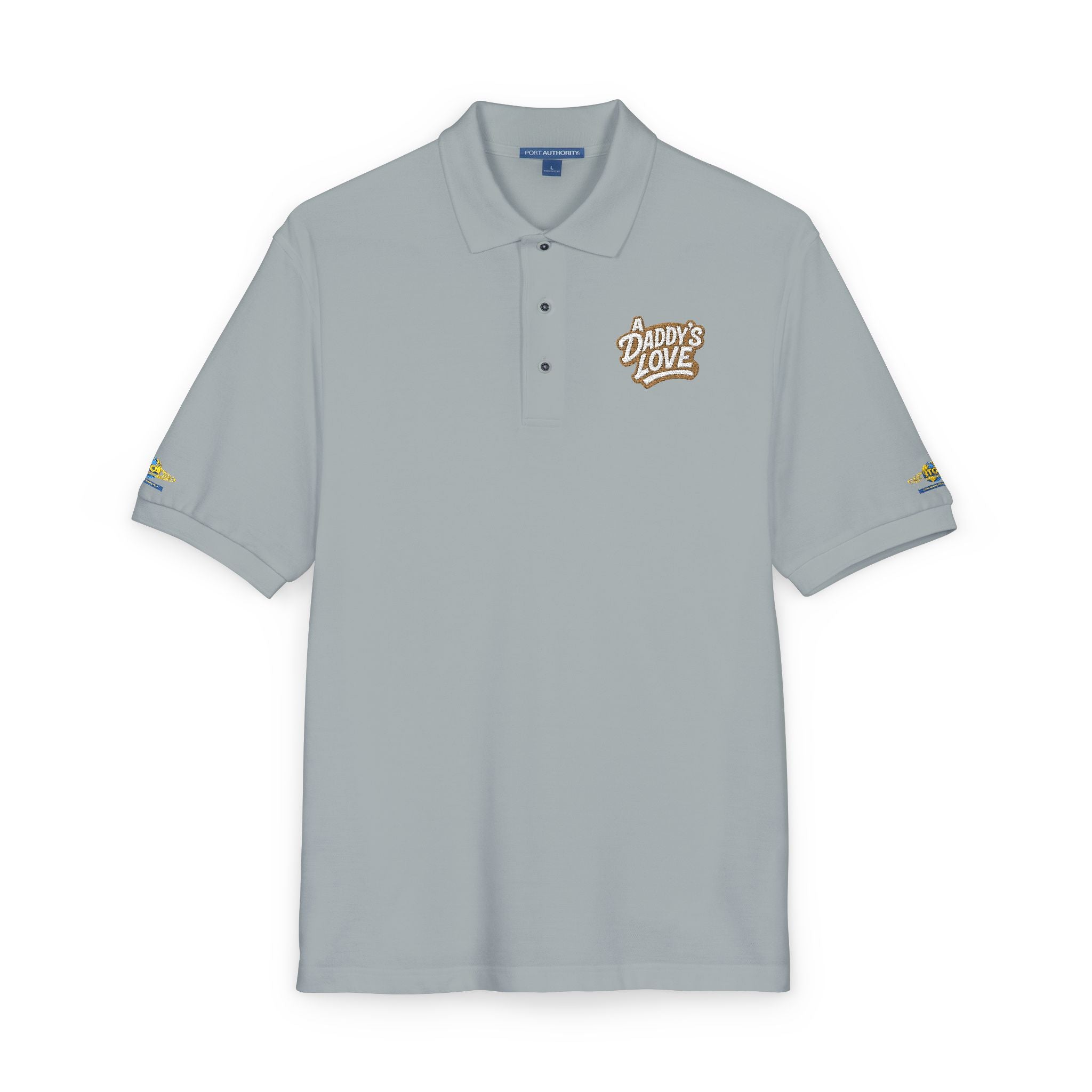 Embroidered "Praise the Lord" Polo Shirt