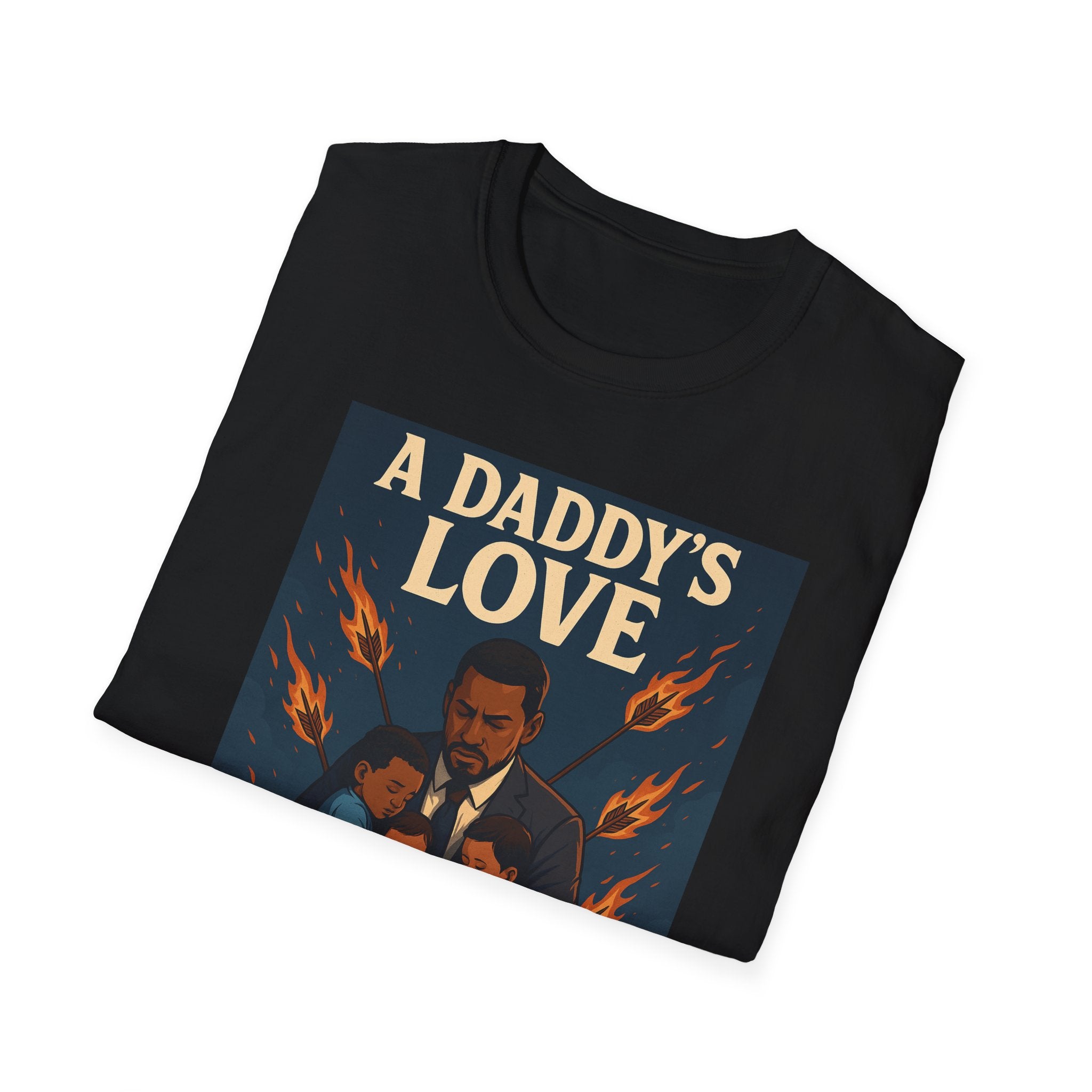 A Daddy's Love T-Shirt — Father's Day Retro Hero Dad Tee