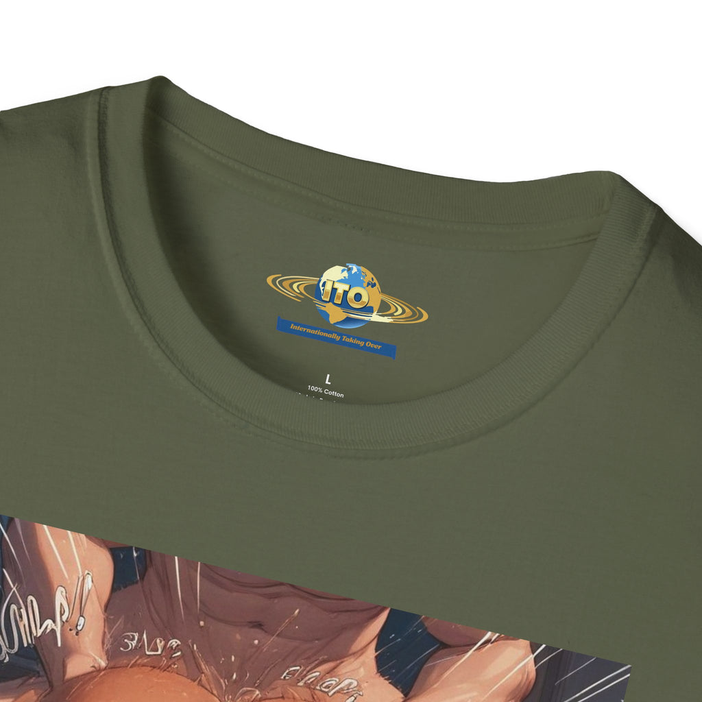 Graphic T-Shirt — Pinup Superhero Artwork Tee