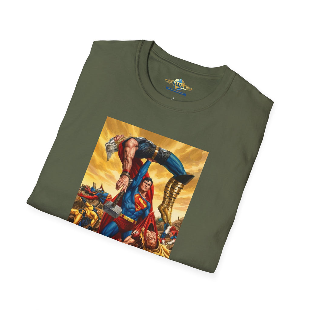 Superhero Team Graphic T-Shirt