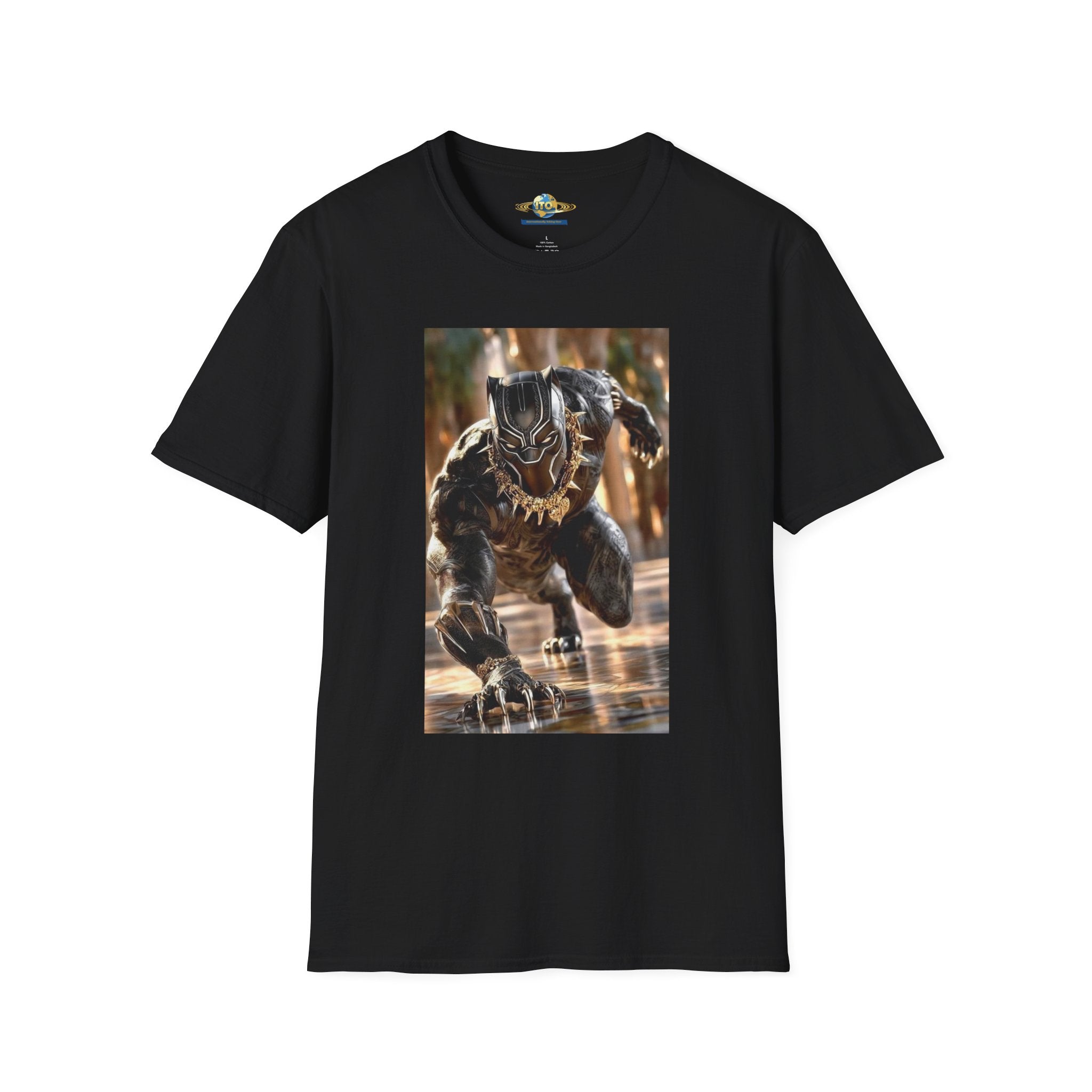 black panther Unisex Softstyle T-Shirt