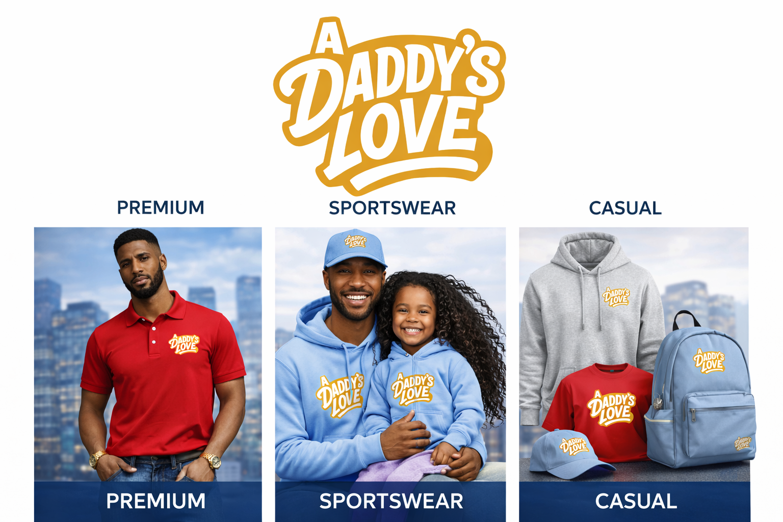 A Daddy's Love Sportswear Backpack | Quality Fatherhood Accessories ...
