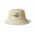 Cream bucket hat with ITO logo