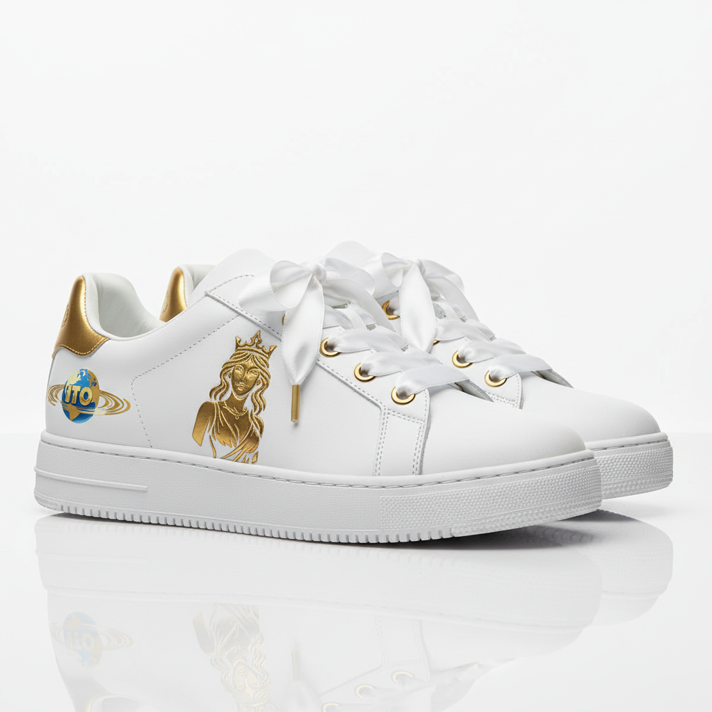 Goddess sneakers with ITO logo